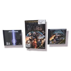 Star Wars PC Windows Lot, republic commando, jedi night, jedi outcast, lucasarts